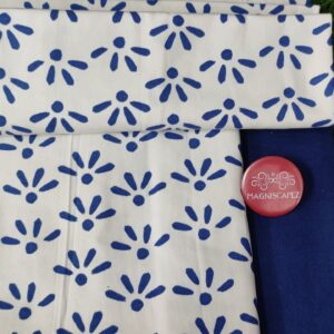 Queen size bedsheet.