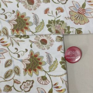 Queen size bedsheet.