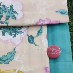 Queen size bedsheet.