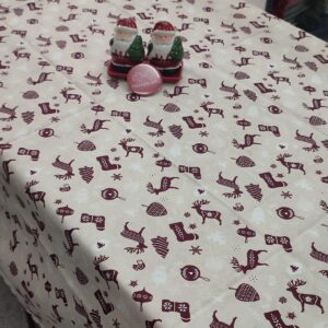 Christmas Theme Table Cloth
