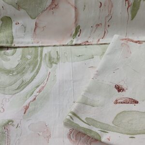 Marble Print King Size Bedsheet.