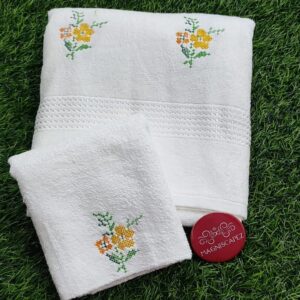 Bath Towel & Wash Side Towel Set